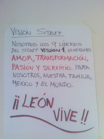 LINDA VISIÓN DEL STAFF