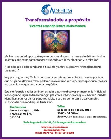 Conferencia introductoria al Taller 