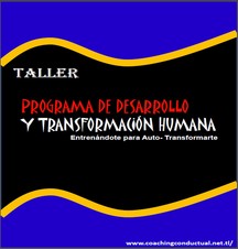 PROGRAMA DE DESARROLLO Y TRANSFORMACIÓN HUMANA